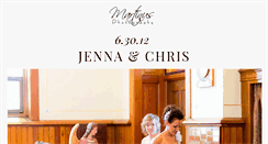Desktop Screenshot of chrisandjenna.martinusphotography.com