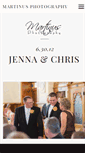 Mobile Screenshot of chrisandjenna.martinusphotography.com